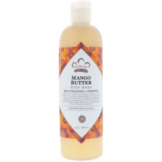 Nubian Heritage, Body Wash, Mango Butter, 13 fl oz (384 ml)