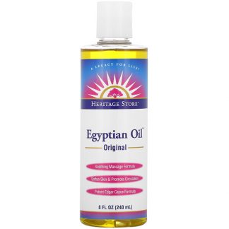 Heritage Store, Egyptian Oil, Original, 8 fl oz (240 ml)