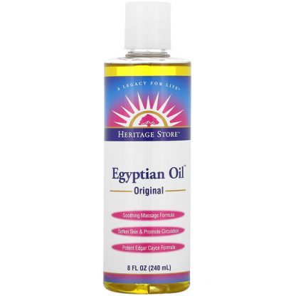 Heritage Store, Egyptian Oil, Original, 8 fl oz (240 ml)