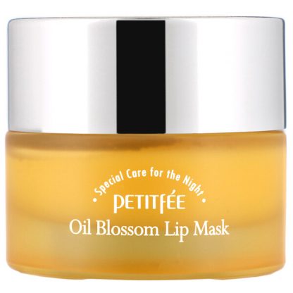 Petitfee, Oil Blossom Lip Mask, Sea Buckthorn Oil, 15 g