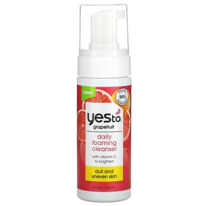 Yes To, Daily Foaming Cleanser, Grapefruit, 5 fl oz (150 ml)