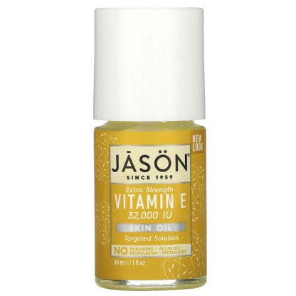 Jason Natural, Extra Strength, Vitamin E Skin Oil, 32,000 I.U., 1 fl oz (30 ml)