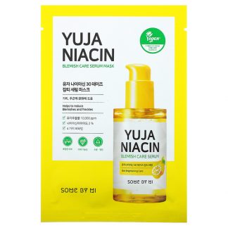 Some By Mi, Yuja Niacin, Blemish Care Serum Beauty Mask, 10 Sheets, 0.88 oz (25 g) Each