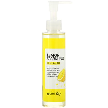 Secret Key, Lemon Sparkling Cleansing Oil, 5.07 fl oz (150 ml)