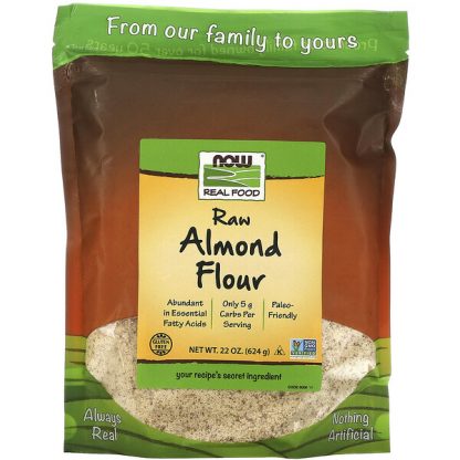 NOW Foods, Real Food, Raw Almond Flour, 22 oz (624 g)