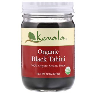 Kevala, Organic Black Tahini, 12 oz (340 g)