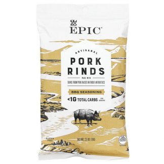 Epic Bar, Artisanal Pork Rinds, BBQ Seasoning, 2.5 oz (70 g)