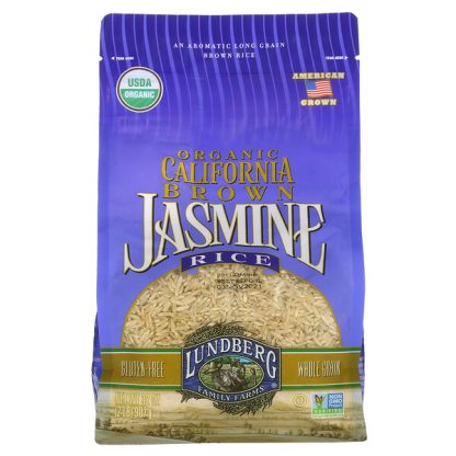 Lundberg, Organic California Brown Jasmine Rice, 32 oz (907 g)