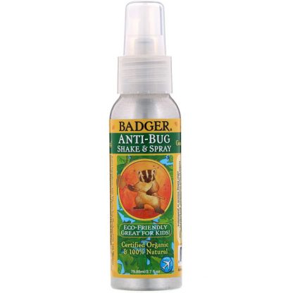 Badger Company, Anti-Bug, Shake & Spray, 2.7 fl oz (79.85 ml)