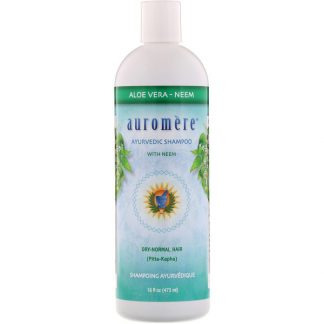 Auromere, Ayurvedic Shampoo with Neem, Aloe Vera, 16 fl oz (473 ml)