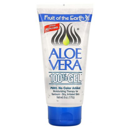 Fruit of the Earth, Aloe Vera 100% Gel, 6 oz (170 g)