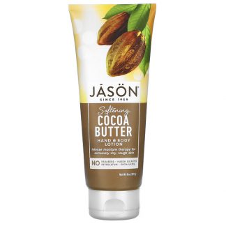 Jason Natural, Hand & Body Lotion, Softening Cocoa Butter, 8 oz (227 g)