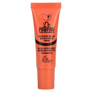 Dr. PAWPAW, Multipurpose Soothing Balm with Natural PawPaw, Peach Pink, 0.33 fl oz (10 ml)