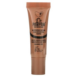 Dr. PAWPAW, Multipurpose Soothing Balm with Natural PawPaw, Rich Mocha, 0.33 fl oz (10 ml)