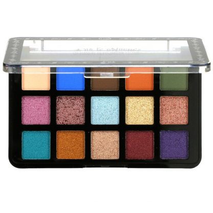 J.Cat Beauty, Dia & Noche, Tri-Element 15 Eyeshadow Palette, DNP101 Dia, 0.56 oz (16 g)