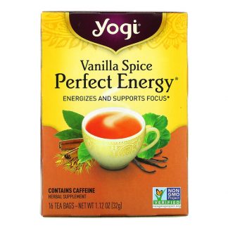 Yogi Tea, Perfect Energy, Vanilla Spice, 16 Tea Bags, 1.12 oz (32 g)