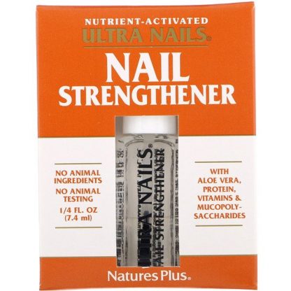 Nature's Plus, Ultra Nails, Nail Strengthener, 1/4 fl oz (7.4 ml)