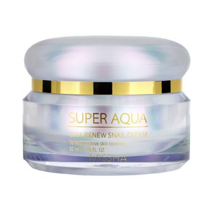 Missha, Super Aqua, Cell Renew Snail Cream, 1.75 fl oz (52 ml)