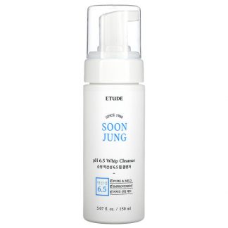 Etude, Soon Jung, pH 6.5 Whip Cleanser, 5.07 fl oz (150 ml)