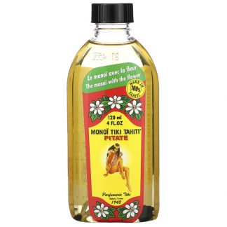 Monoi Tiare Tahiti, Coconut Oil, Pitate (Jasmine), 4 fl oz (120 ml)