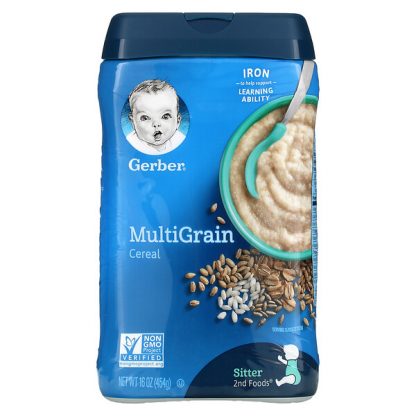 Gerber, Multigrain Cereal, 2nd Foods, 16 oz (454 g)