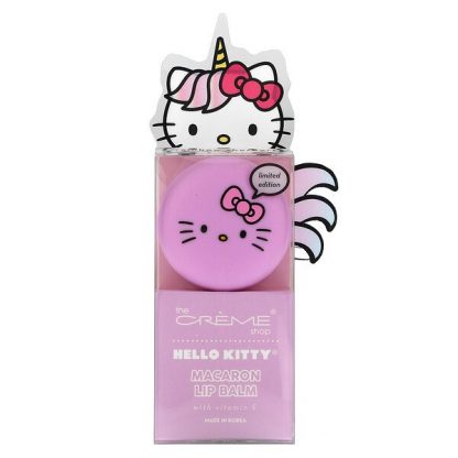 The Creme Shop, Hello Kitty, Macaron Lip Balm, Rainbow Sherbet, 0.26 oz (7.5 g)