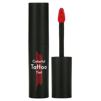 Etude, Colorful Tattoo Tint, Cherry On Top, 3.5 g