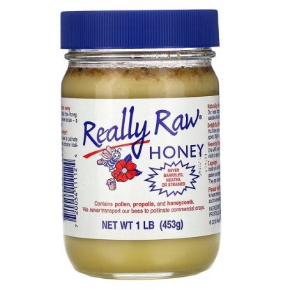 Really Raw Honey, Honey, 1 lb (453 g)