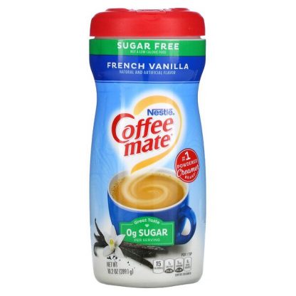 Coffee Mate, Powder Coffee Creamer, Sugar Free, French Vanilla, 10.2 oz (289.1 g)