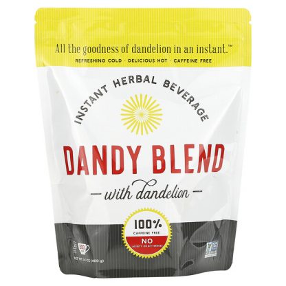 Dandy Blend, Instant Herbal Beverage with Dandelion, Caffeine Free, 14.1 oz (400 g)