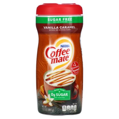 Coffee Mate, Powder Coffee Creamer, Sugar Free, Vanilla Caramel, 10.2 oz (289.1 g)