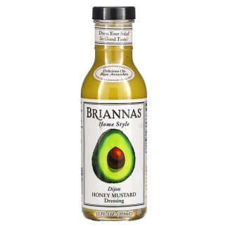 Briannas, Home Style, Dijon Honey Mustard Dressing, 12 fl oz (355 ml)