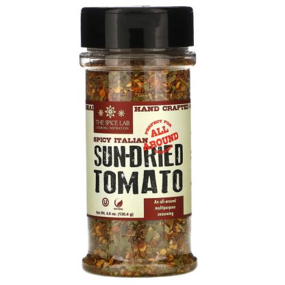 The Spice Lab, Spicy Italian Sun-Dried Tomato, 4.6 oz (130.4 g)