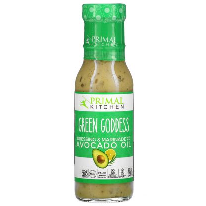 Primal Kitchen, Green Goddess Dressing & Marinade Made with Avocado Oil, 8 fl oz (236 ml)