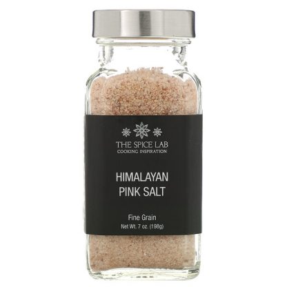 The Spice Lab, Himalayan Pink Salt, Fine Grain, 7 oz (198 g)