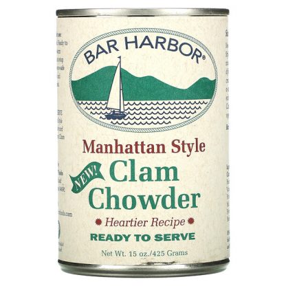 Bar Harbor, Manhattan Style Clam Chowder, 15 oz (425 g)