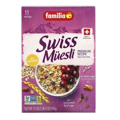 Familia, Swiss Muesli, Premium Recipe, 21 oz (595 g)