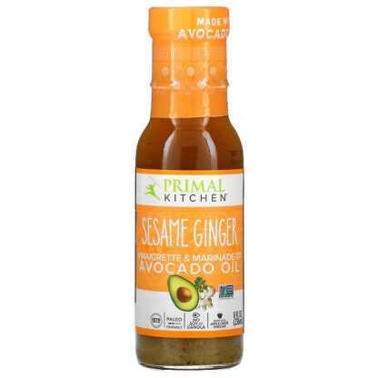 Primal Kitchen, Sesame Ginger Vinaigrette & Marinade Made with Avocado Oil, 8 fl oz (236 ml)