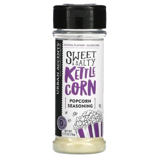 Urban Accents, Popcorn Seasoning, Sweet & Salty Kettle Corn, 2.75 oz (77 g)