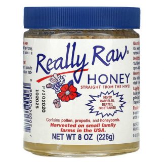 Really Raw Honey, Really Raw Honey, 8 oz (226 g)