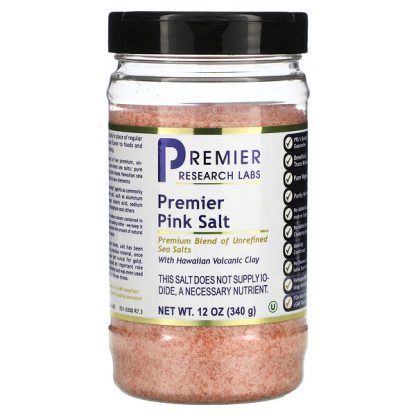 Premier Research Labs, Premier Pink Salt, 12 oz (340 g)