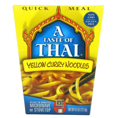 A Taste Of Thai, Yellow Curry Noodles, 4.5 oz (127.8 g)