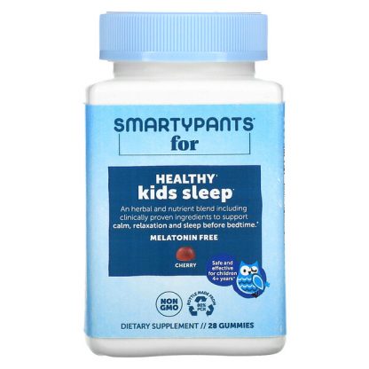 SmartyPants, Healthy Kids Sleep, 4+ Years, Cherry, 28 Gummies