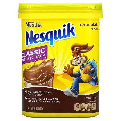 Nesquik, Nestle, Powder, Chocolate, 10 oz (285 g)