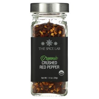 The Spice Lab, Organic Crushed Red Pepper, 1.4 oz (39 g)