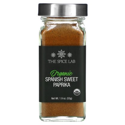 The Spice Lab, Organic Spanish Sweet Paprika, 1.9 oz (53 g)