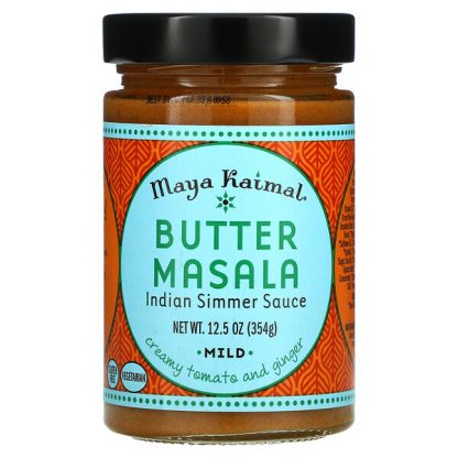 Maya Kaimal, Butter Masala, Indian Simmer Sauce, Mild, 12.5 oz (354 g)