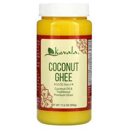 Kevala, Coconut Ghee, 50/50 Blend, 17.6 oz (500 g)