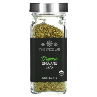 The Spice Lab, Organic Oregano Leaf, 0.4 oz (11 g)