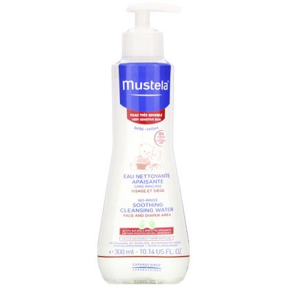 Mustela, Baby, No-Rinse Soothing Cleansing Water, 10.14 fl oz (300 ml)